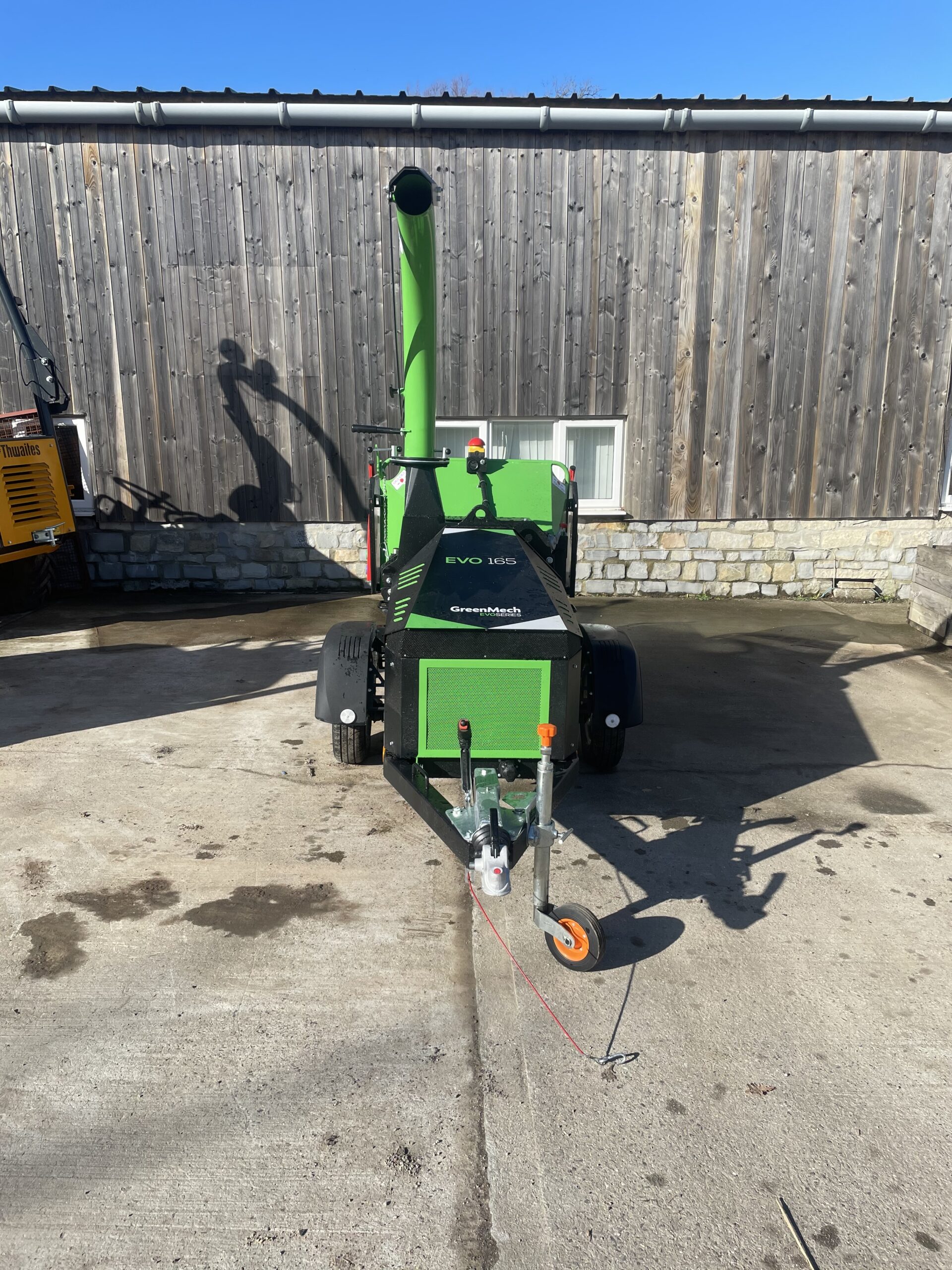 6 inch Sub 750Kg Towable Wood Chipper